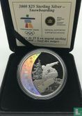 Canada 25 dollars 2008 (PROOF) "2010 Winter Olympics in Vancouver - Snowboarding" - Afbeelding 3