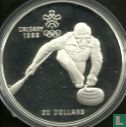 Kanada 20 Dollar 1987 (PP) "1988 Winter Olympics in Calgary - Curling" - Bild 2