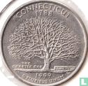 Verenigde Staten ¼ dollar 1999 (D) "Connecticut" - Afbeelding 1
