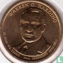 United States 1 dollar 2014 (D) "Warren G. Harding" - Image 1