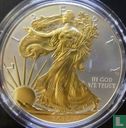 United States 1 dollar 2012 (coloured) "Silver Eagle" - Image 1