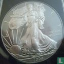 United States 1 dollar 2008 (black platinum) "Silver Eagle" - Image 1