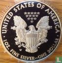 États-Unis 1 dollar 2008 (BE) "Silver Eagle" - Image 2