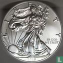 United States 1 dollar 2018 (colourless) "Silver Eagle" - Image 1