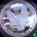 United States 1 dollar 1986 (PROOF) "Silver eagle" - Image 2