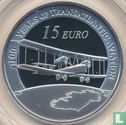 Ireland 15 euro 2019 (PROOF) "100 years transatlantic aviation" - Image 2