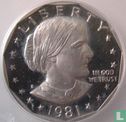 États-Unis 1 dollar 1981 (S) - Image 1