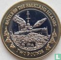 Falklandinseln 2 Pound 2014 "100th anniversary Battle of the Falkland Islands" - Bild 2