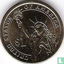 United States 1 dollar 2012 (D) "Benjamin Harrison" - Image 2