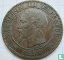 France 2 centimes 1856 (B) - Image 1