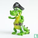 Krokodil als piraat - Afbeelding 1