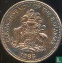 Bahamas 1 cent 1985 (zinc recouvert de cuivre) - Image 1
