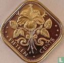 Bahamas 15 cents 1974 (PROOF) - Image 2
