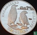 Îles Cook 50 dollars 1991 (BE) "Penguins" - Image 2