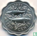 Bahama's 10 cents 1971 - Afbeelding 1
