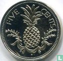 Bahamas 5 cents 1974 - Image 2
