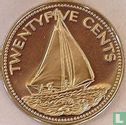 Bahamas 25 cents 1974 (BE) - Image 2
