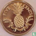 Bahamas 5 cents 1974 (PROOF) - Image 2