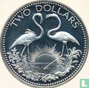 Bahamas 2 dollars 1974 (PROOF) - Image 2