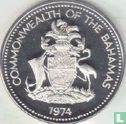 Bahama's 25 cents 1974 - Afbeelding 1