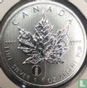 Canada 5 dollars 2012 (zilver - kleurloos - met Toren van Pisa privy merk) - Afbeelding 2