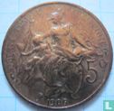 Frankrijk 5 centimes 1906 - Afbeelding 1