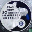 Frankrijk 10 euro 2019 (PROOF) "50 years First steps on the moon" - Afbeelding 1