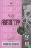 Italië 5 euro 2019 (coincard) "100th anniversary of the birth of Fausto Coppi" - Afbeelding 2