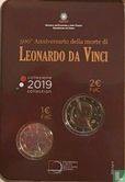 Italië combinatie set 2019 "500th anniversary of the death of Leonardo da Vinci" - Afbeelding 2
