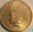 United States 10 dollars 1910 (D) - Image 1