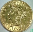 United States 2½ dollars 1902 - Image 1