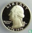 Verenigde Staten ¼ dollar 1976 (PROOF - zilver) "200th anniversary of Independence" - Afbeelding 1