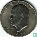 United States 1 dollar 1971 (D) - Image 1