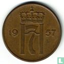 Noorwegen 5 øre 1957 - Afbeelding 1