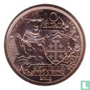 Oostenrijk 10 euro 2019 (koper) "920th anniversary of the capture of Jerusalem" - Afbeelding 1