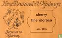 Heer Bommel's Wijnhuys sherry fine oloroso - Afbeelding 1