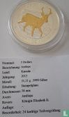 Canada 5 dollars 2013 (gekleurd) "Pronghorn antelope" - Afbeelding 3