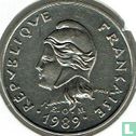 Nouvelle-Calédonie 10 francs 1989 - Image 1