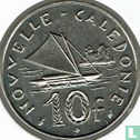 Nieuw-Caledonië 10 francs 1989 - Afbeelding 2