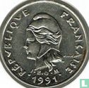 Nieuw-Caledonië 10 francs 1991 - Afbeelding 1