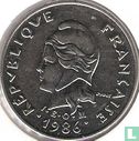 New Caledonia 10 francs 1986 - Image 1