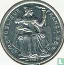 New Caledonia 2 francs 1987 - Image 1