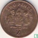 Gibraltar 2 pence 2009 "Operation Torch 1942" - Afbeelding 2