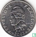 Polynésie française 10 francs 2003 - Image 1