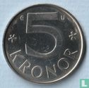 Suède 5 kronor 1991 (U) - Image 2