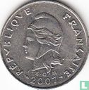 Polynésie française 10 francs 2007 - Image 1