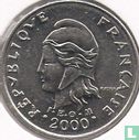 French Polynesia 10 francs 2000 - Image 1