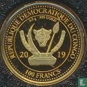 Congo-Kinshasa 100 francs 2019 (PROOF) "Secrets of Egypt" - Image 1