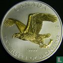 Canada 5 dollars 2014 (coloured) "Bald eagle" - Image 2