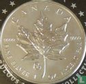 Canada 5 dollars 2014 (zilver - kleurloos - met F15 privy merk) - Afbeelding 2